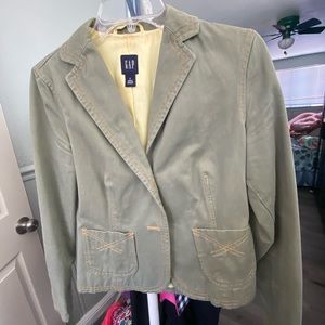 Olive green blazer/jacket